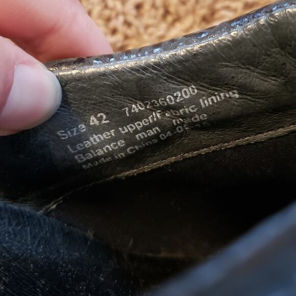 Dansko allison leather slip on clogs black floral embossed 42 - Picture 8 of 8